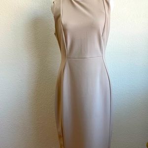 Tan Calvin Klein Dress